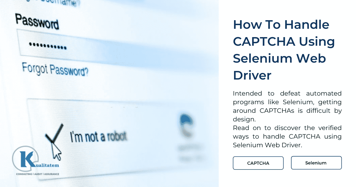How to handle CAPTCHA using Selenium Web Driver