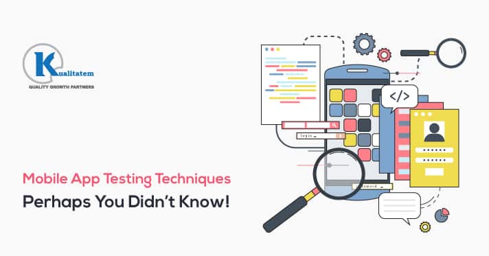 Mobile app testing technique