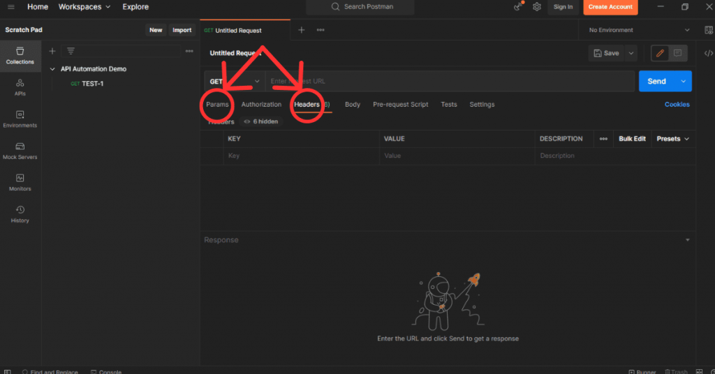 A Guide to API Automation Using Postman: Adding parameters and headers