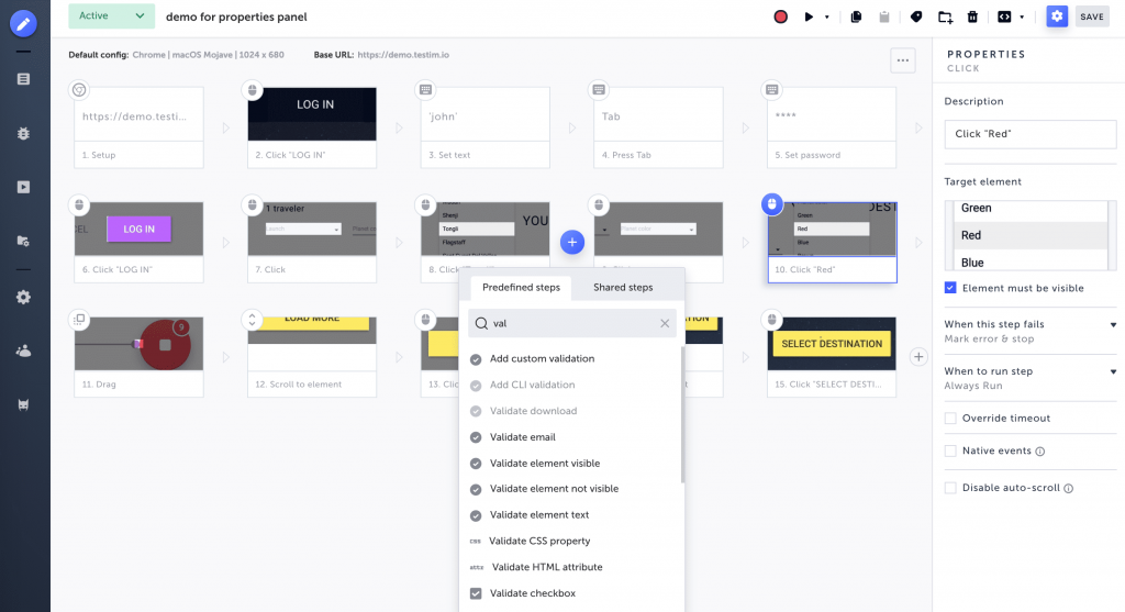 testim AI-powered testing