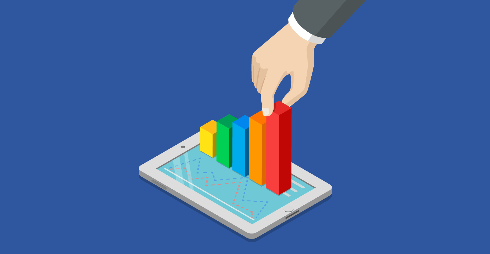 Visualization of different metrics