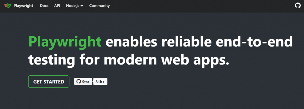 Playwright Test automation tool