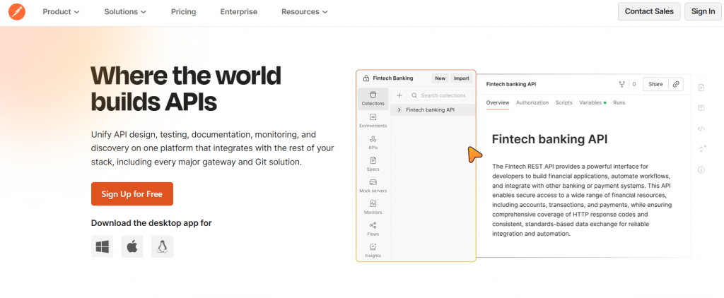 Postman Test automation tool